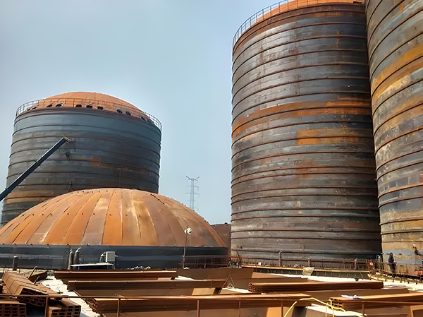 宁明焦粉钢板仓